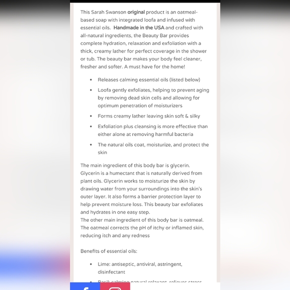 NWT!! SARAH SWANSON BEAUTY BARS (3ct) - Picture 9 of 9